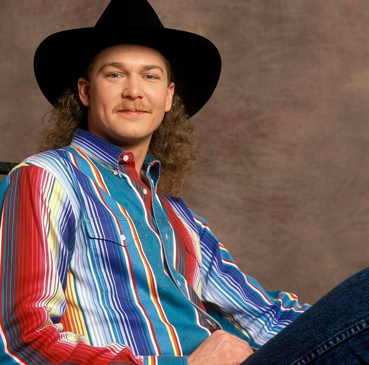 Tracy Lawrence's 1990s Feathered Cowboy Cut Styled With Copious Amounts of Mousse