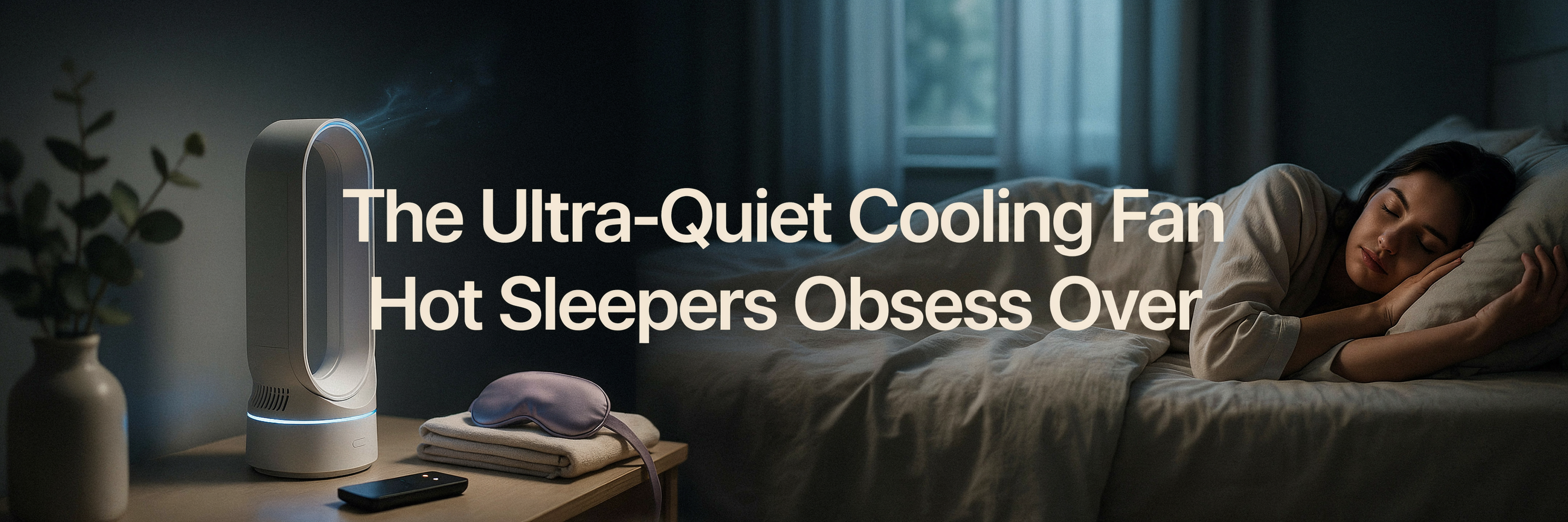 The Ultra-Quiet Cooling Fan Hot Sleepers Obsess Over
