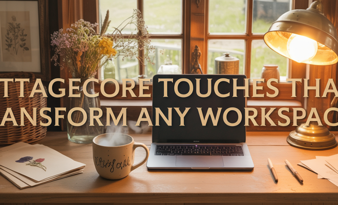 Cottagecore Touches That Transform Any Workspace