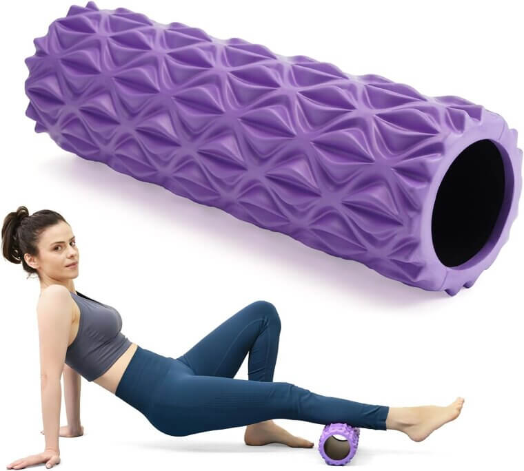 Foam Roller - Deep Tissue Massager for Muscle Relief & Recovery - Now 9% Off!