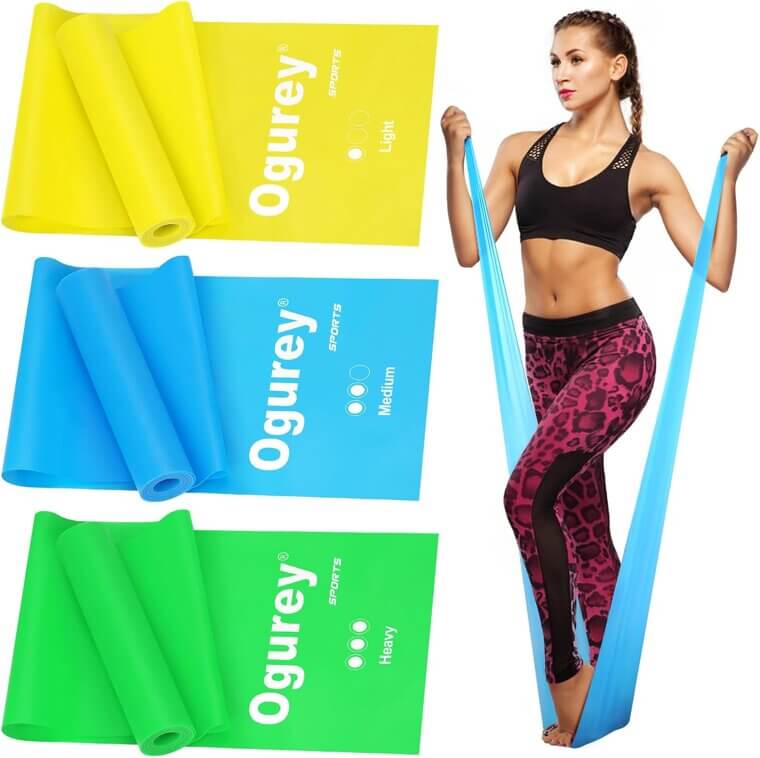 Resistance Bands for Yoga, Pilates & Strength - Versatile Workout Essential - Now 50% Off!