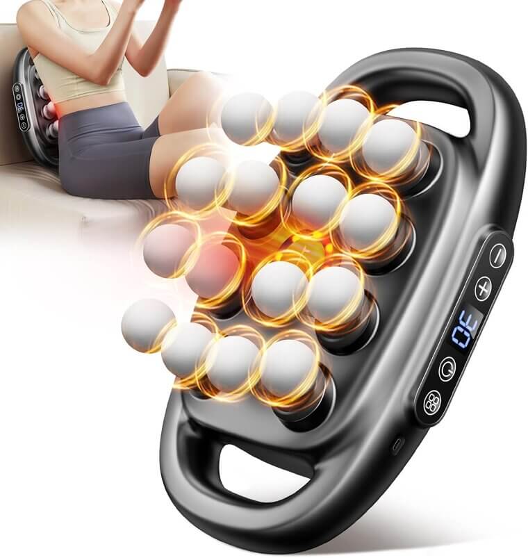 VTT Massage Gun - Deep Tissue Relief with 16 Heads! 