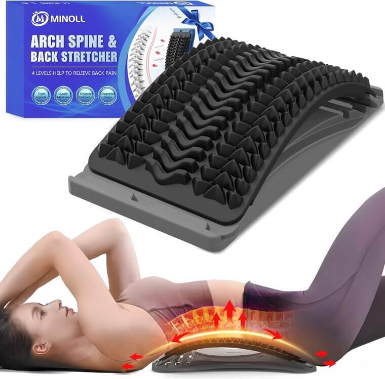 Back Stretcher Board for Pain Relief and Posture - - Now 15% Off!