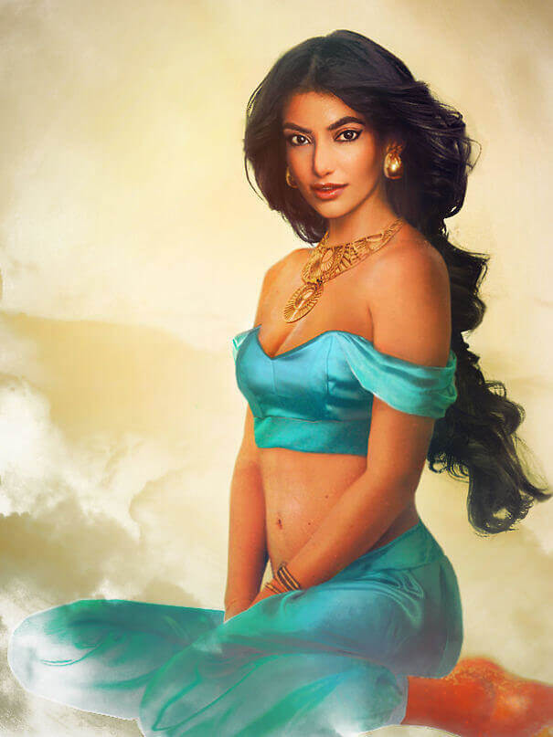 Princesa Jasmine de  Aladdin