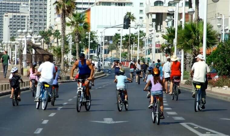 In Israel Nobody Drives On Yom Kippur Leaving The Streets Completely Empty
