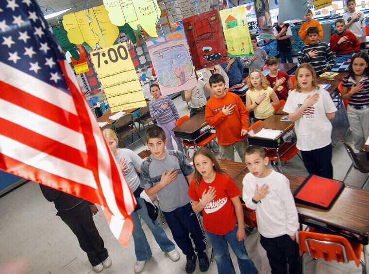 People From Abroad Feel Like The Pledge Of Allegiance Is Creepy And Kind Of Cultish