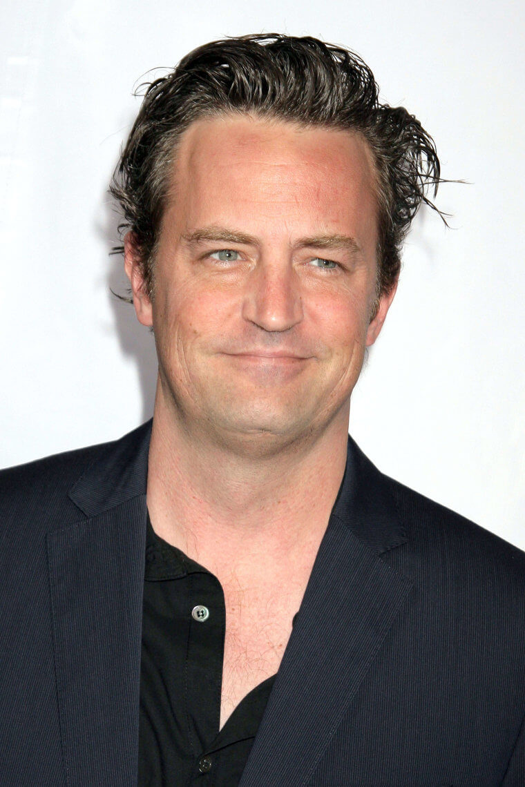 Matthew Perry: Partially Severed Middle Finger