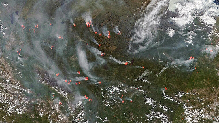 Western Russia Heatwave and Wildfires (2010)