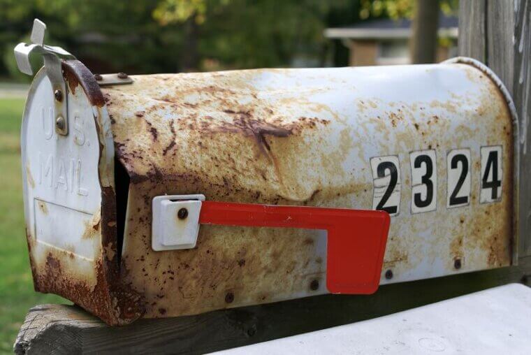 Rusted Mailbox