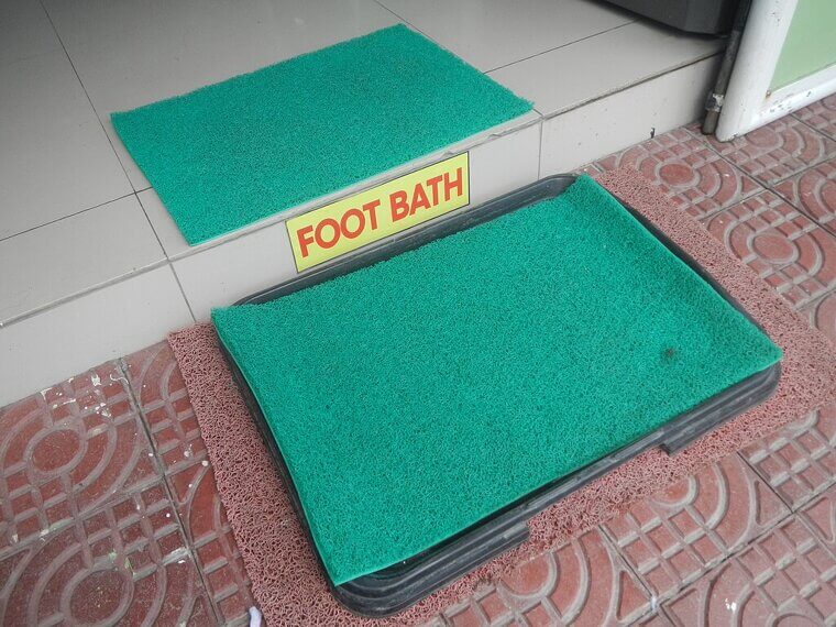 Worn Bath Mats