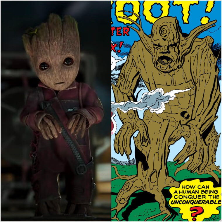 Groot Has Become Cuter Since His Comic Book Days