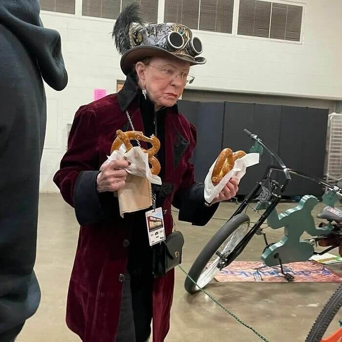 Steampunk Grandma