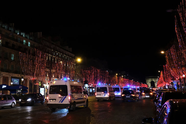 A polícia francesa responde
