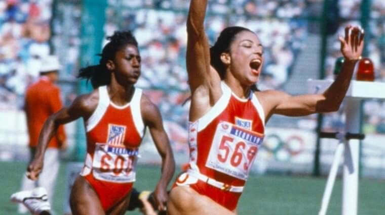 Florence Griffith-Joyner's dash records - 1988 Seoul