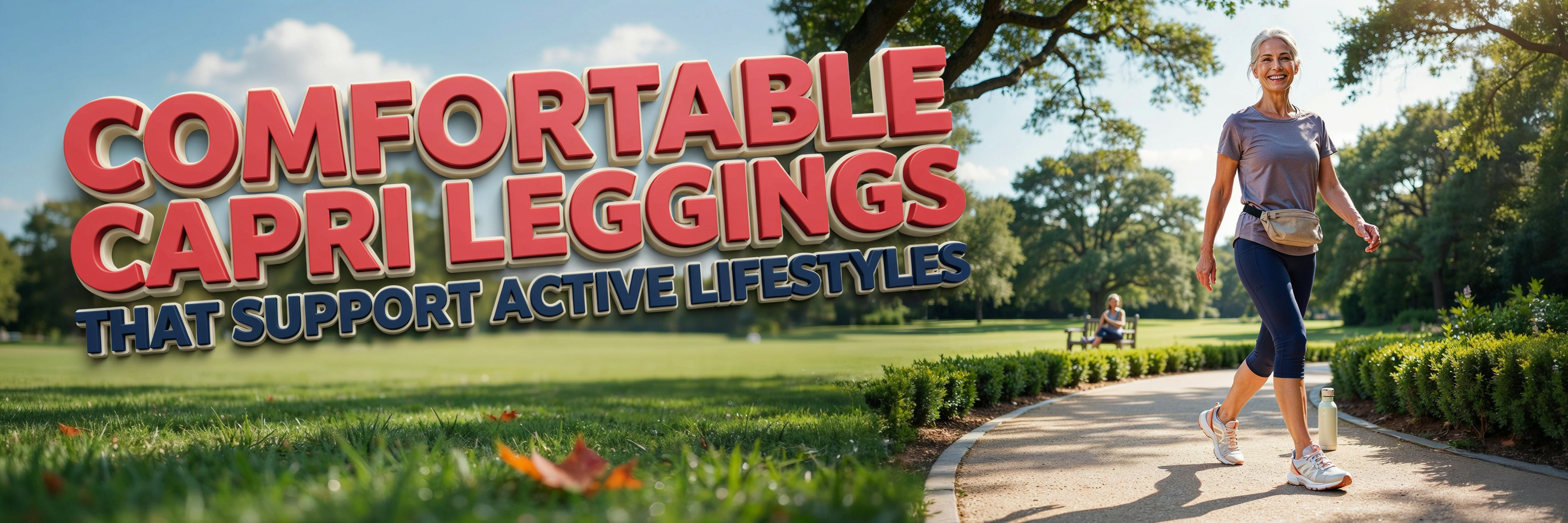 Comfortable Capri Leggings Designed for Active Seniors