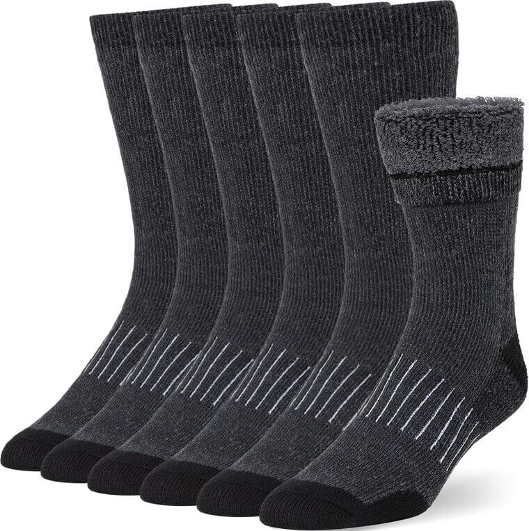 Merino Wool Socks - Cozy Thermal Warmth for Winter 