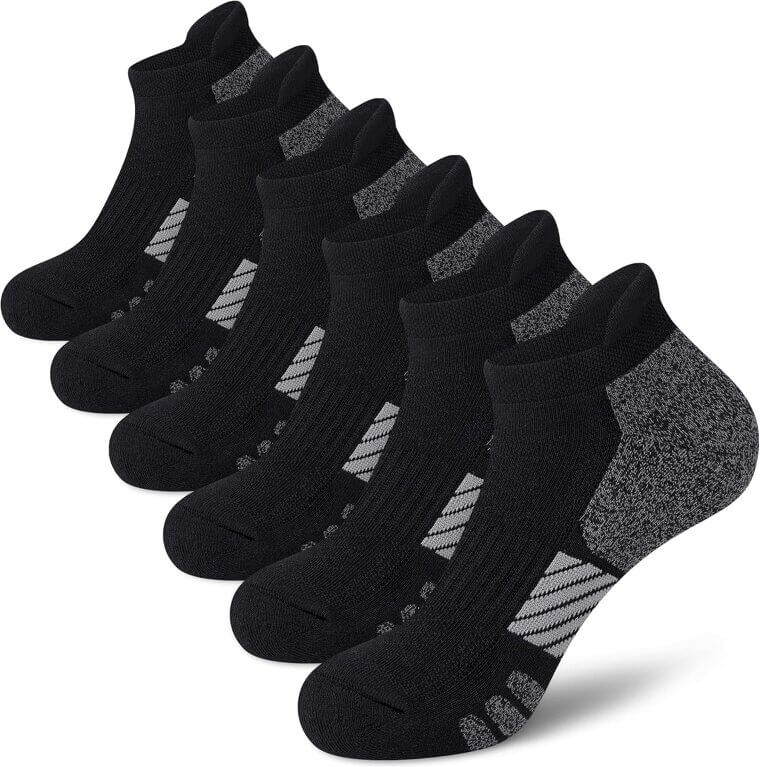 Women's Ankle Running Socks - Breathable, Anti-Blister Comfort 