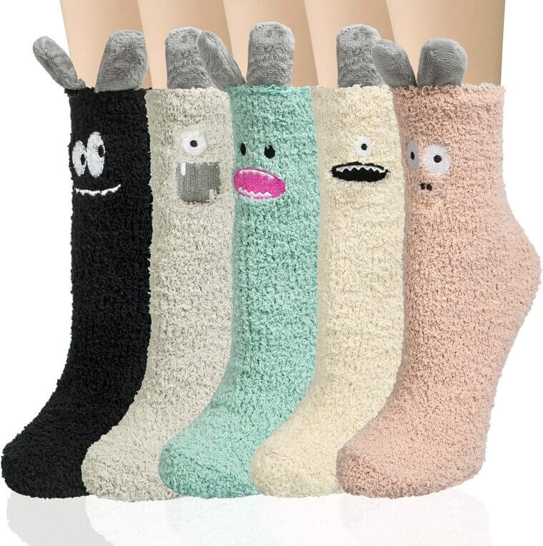 Fuzzy Cozy Socks - Warm, Stylish, and Fun for Winter Comfort 