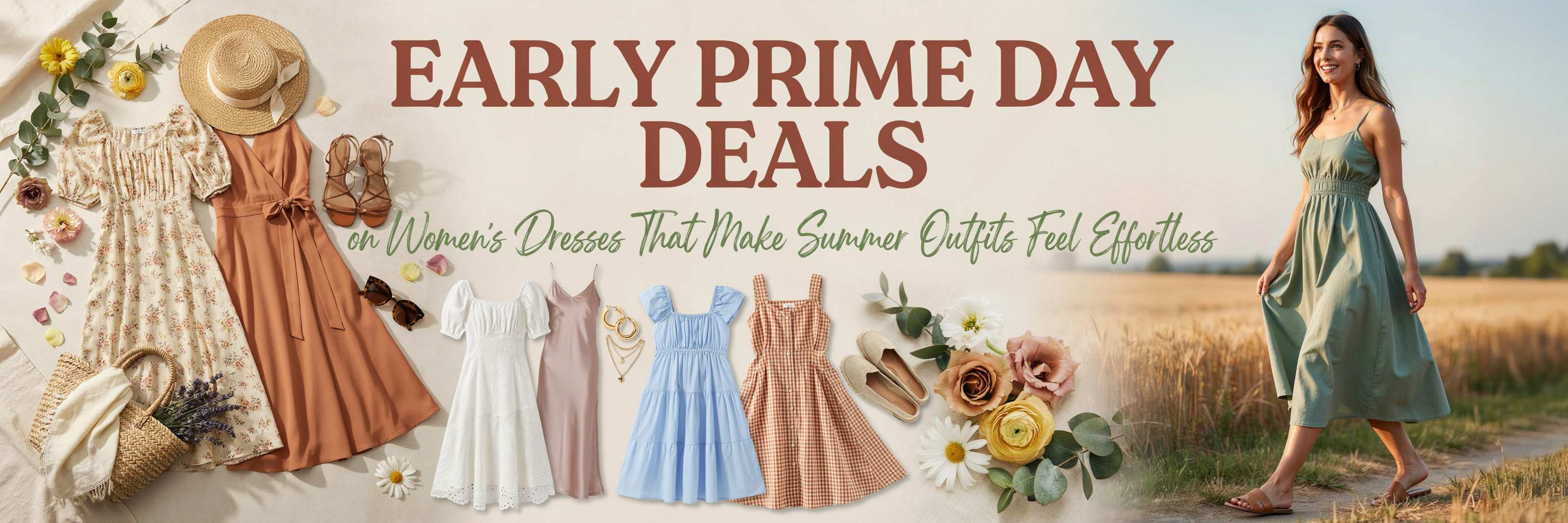 Early Prime Day Deals on Women’s Dresses That Make Summer Outfits Feel Effortless