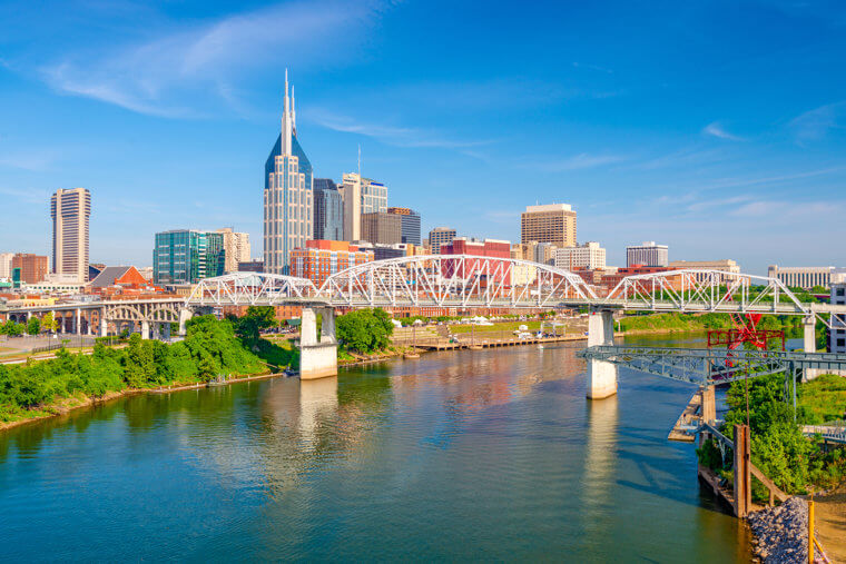 12. Tennessee: No State Income Tax and a Vibrant Cultural Scene