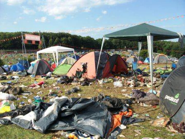 Pretty Sure That Tent Wasn't Built by A Licensed Professional