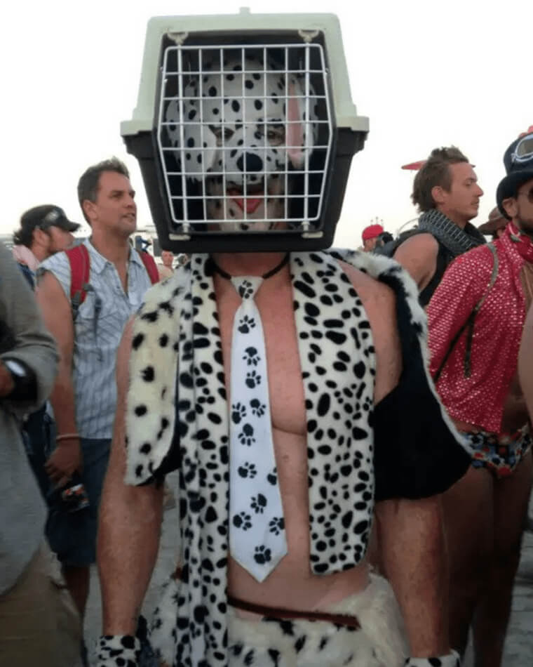 This Guy Went Out of His Way for This Festival