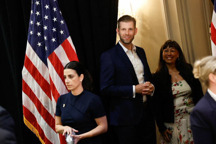 エリック・トランプ - 今