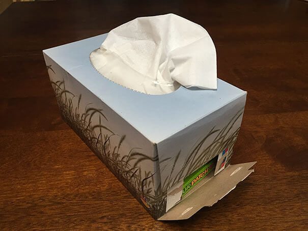A Super Secret Tissue Box