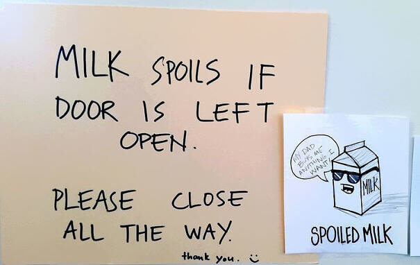 When You Live With Someone Who Constantly Ruins Your Milk