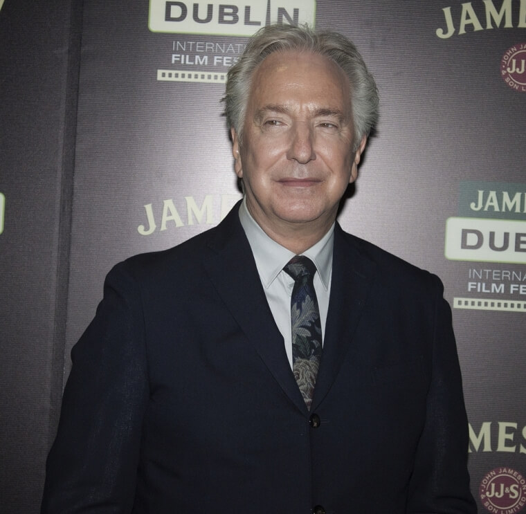 Alan Rickman Going To His Last Few Events