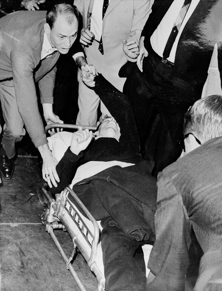 Lee Harvey Oswald On His Way To The Hospital