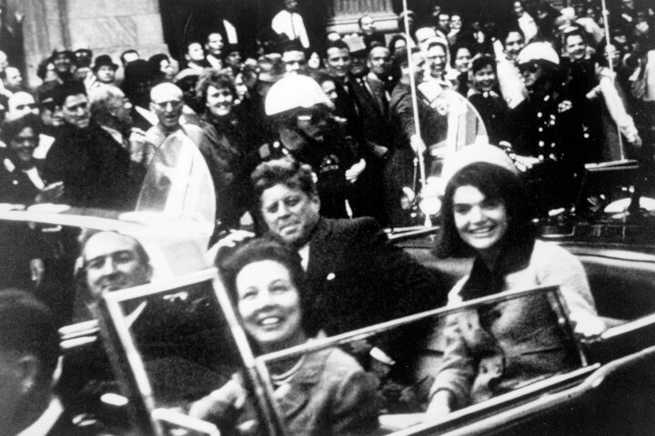 John F. Kennedy Right Before He Was Shot