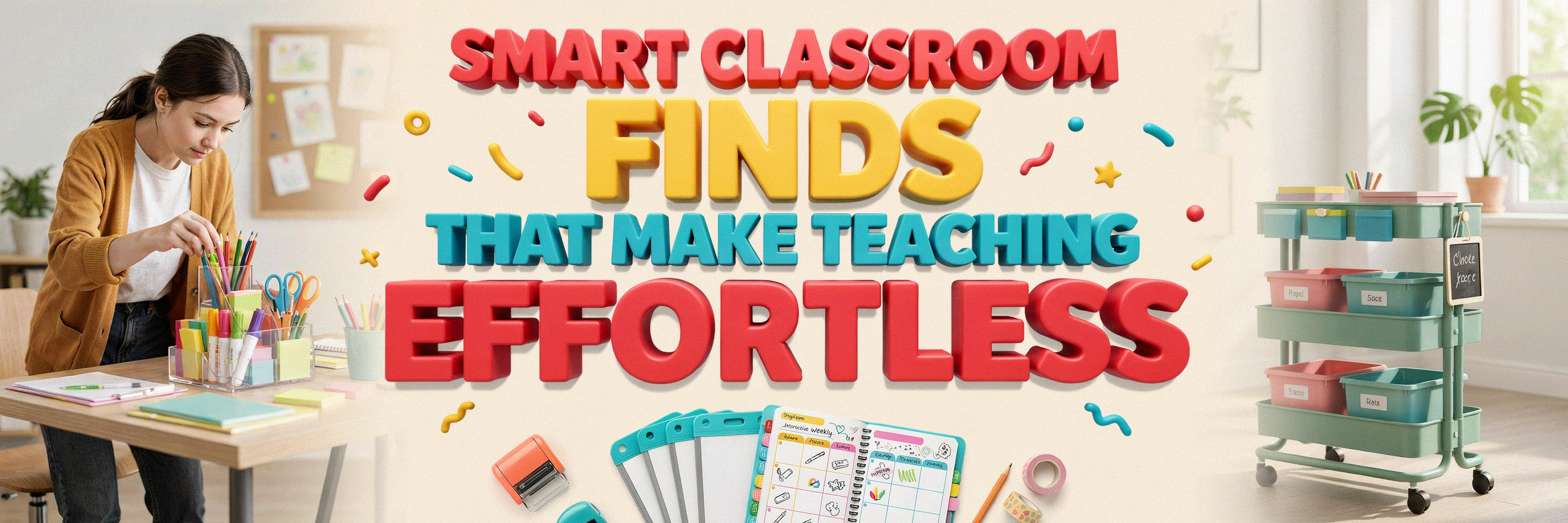 Smart Classroom Finds for Busy Teachers