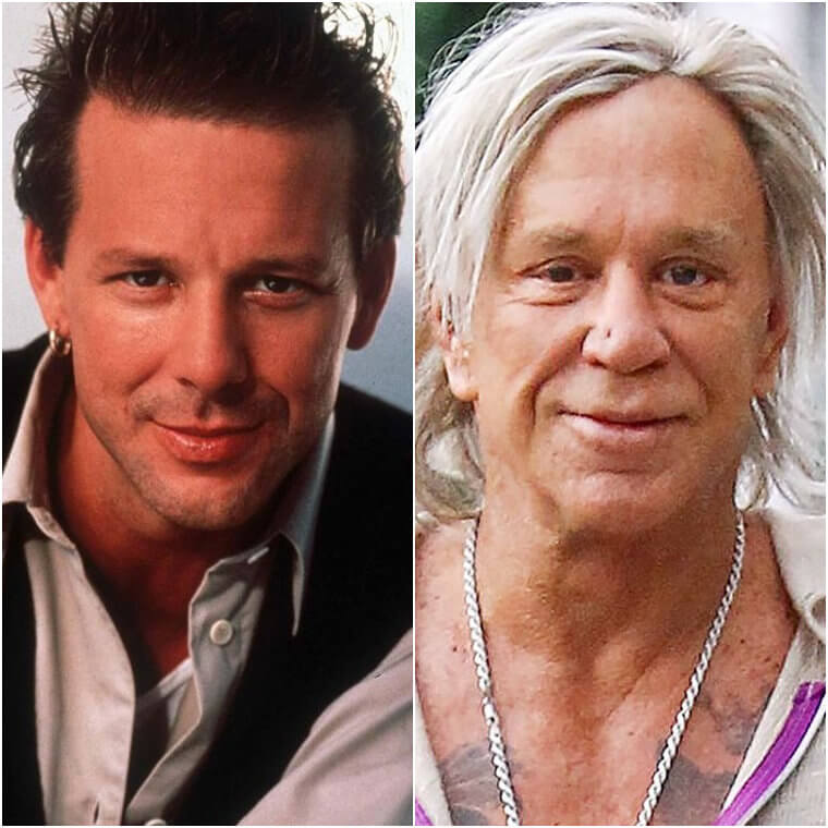 Mickey Rourke Was an Utterly Different Man