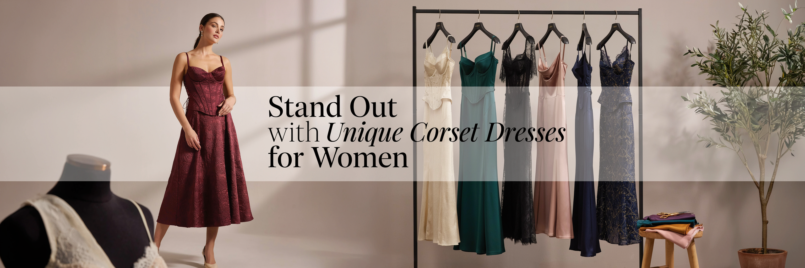 Stand Out With Unique Corset Dresses for Women