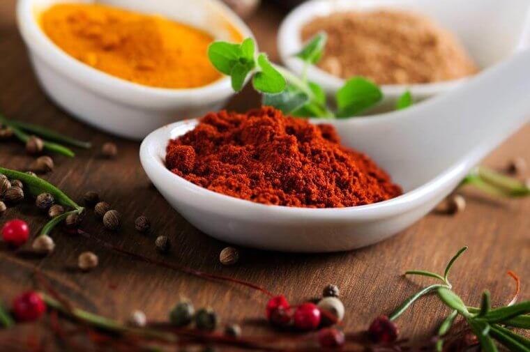 Assorted Spices: Chilly Air and Condensation Strip Away Essential Oils and Lead to a Blah Flavorless Seasoning