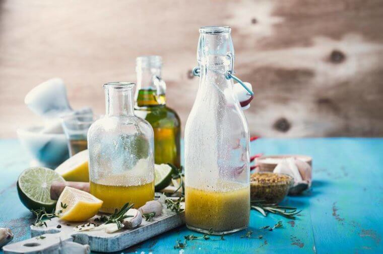 Oil-Based Salad Dressings: Refrigeration Causes the Ingredients to Separate and the Healthy Oils to Solidify Into a Thick Mess