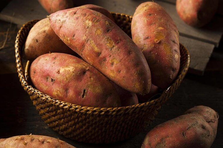 Sweet Potatoes: Refrigeration Hardens the Core and Ruins the Consistency for Cooking