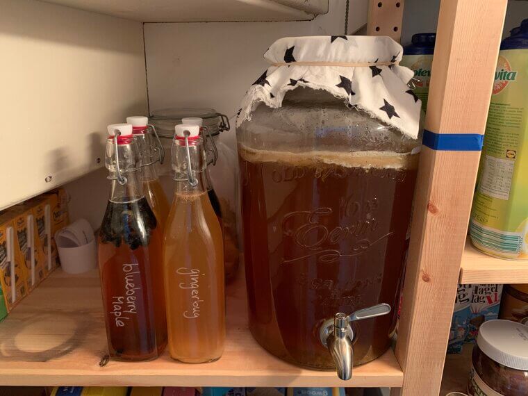 Replace Soda Water With Kombucha for a Probiotic Pop