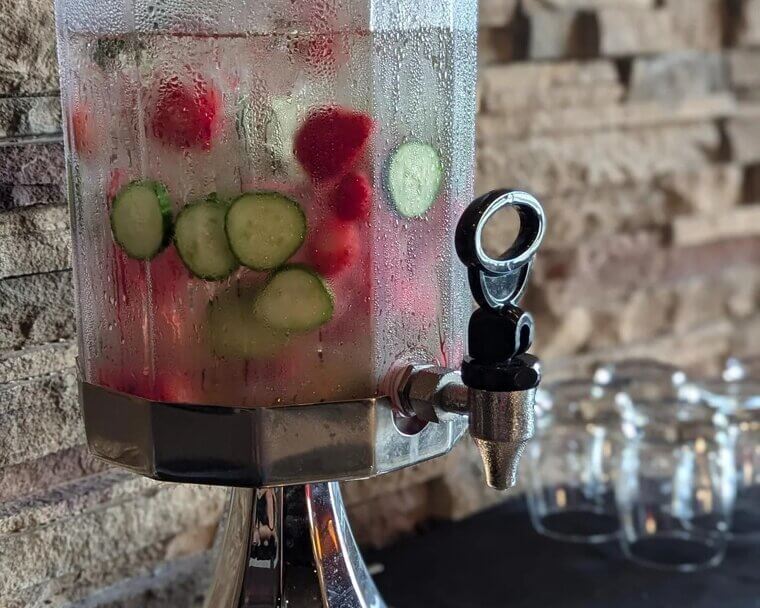 Swap Sweetened Nut Milks for Home-Infused "Spa Water"