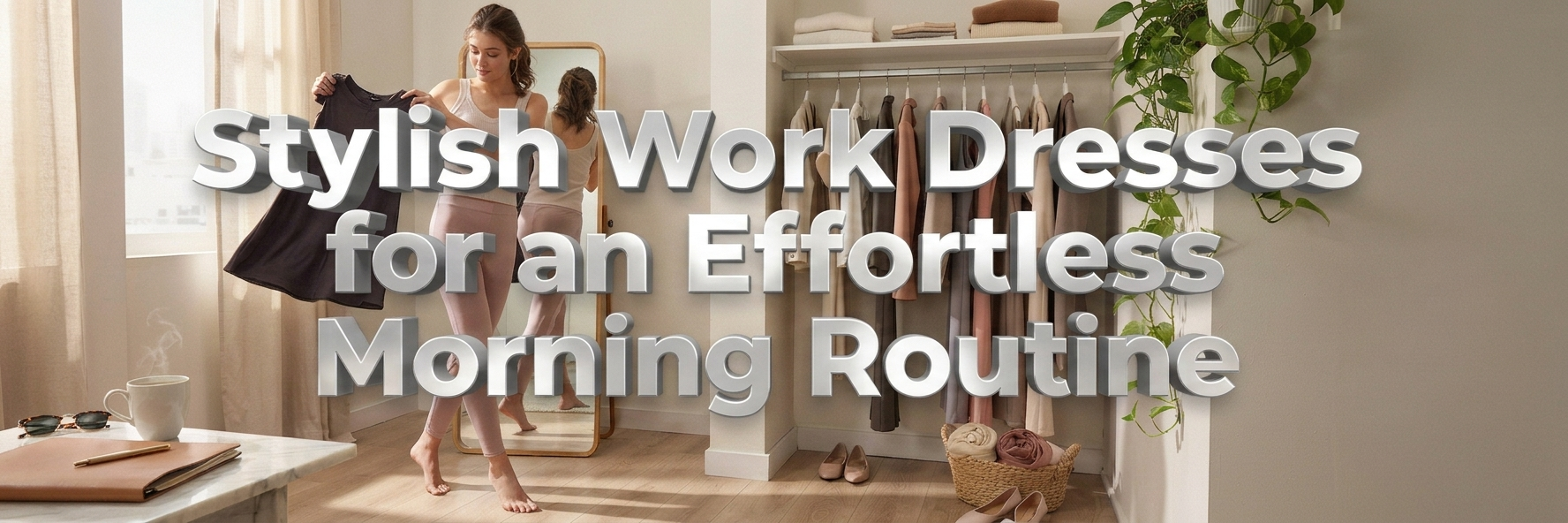 10 Stylish and Comfortable Work Dresses for an Effortless Morning Routine