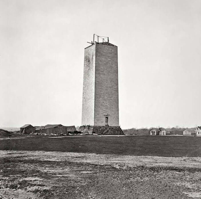El Monumento A Washington Estuvo Sin Terminar Por Años