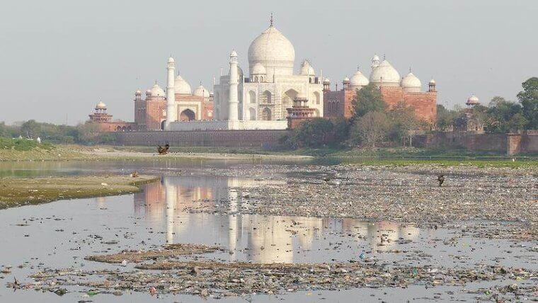 Jamás Han Visto Una Escena Real Del Taj Mahal