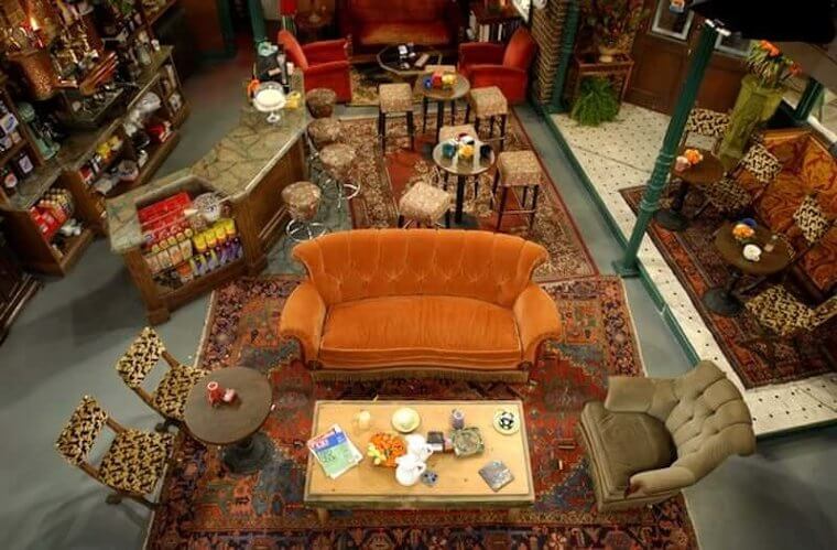 Una Vista Desde Arriba Del Central Perk De Friends