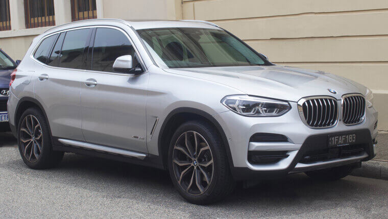 BMW X3 (G01 Base Trim, 2017 - Present Approx)