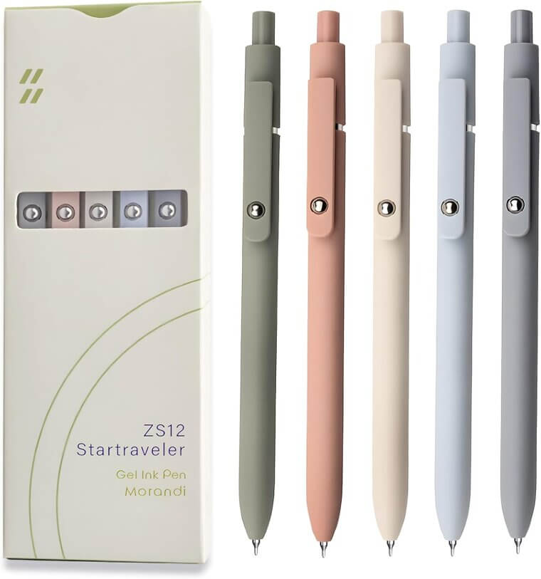 Morandi Gel Pens - Smooth Writing and Comfort Grip - Don’t Miss the 28% Discount!
