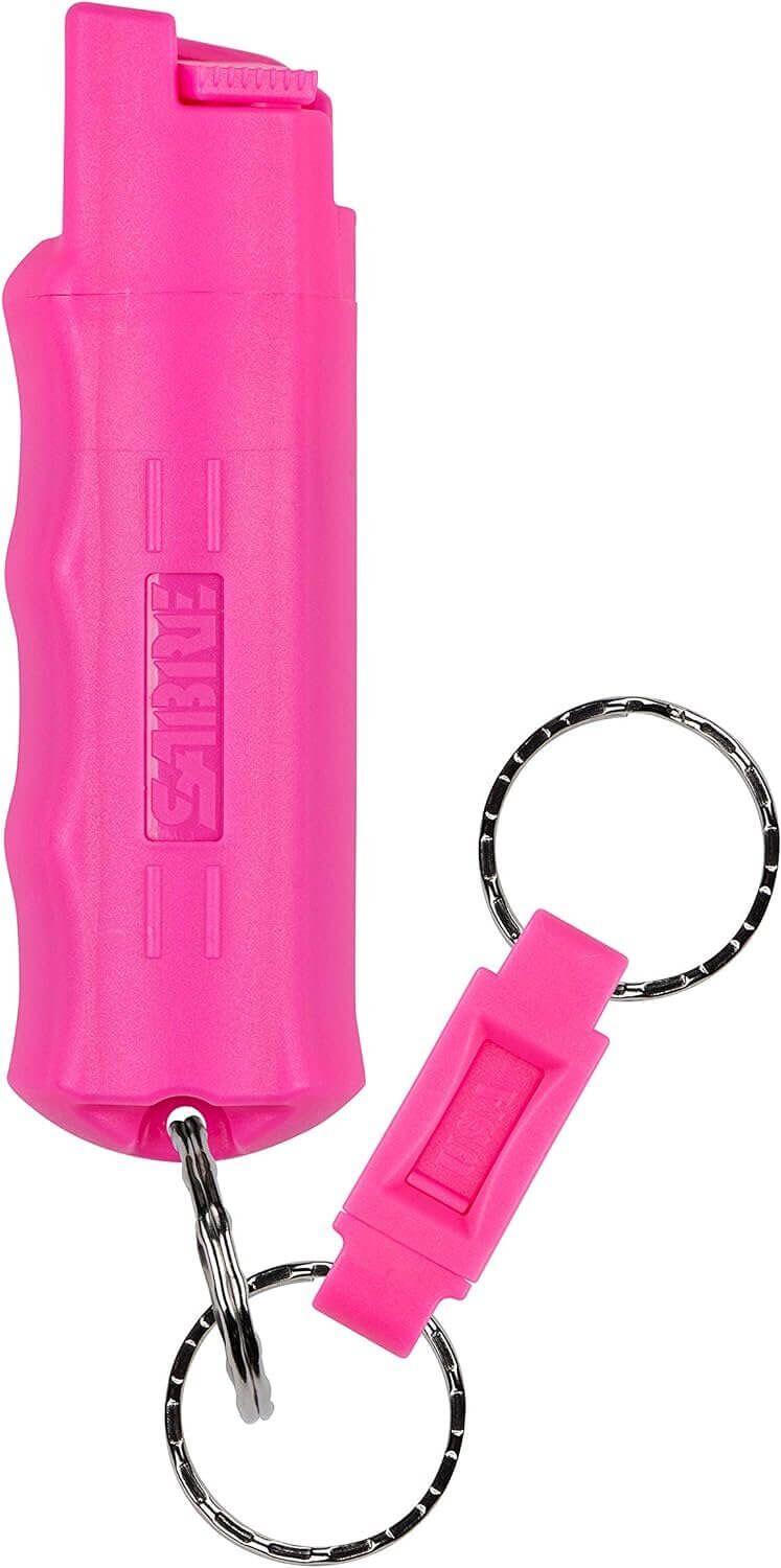 SABRE Pepper Spray - Quick Release Keychain for Easy Safety - Now 17% Off!