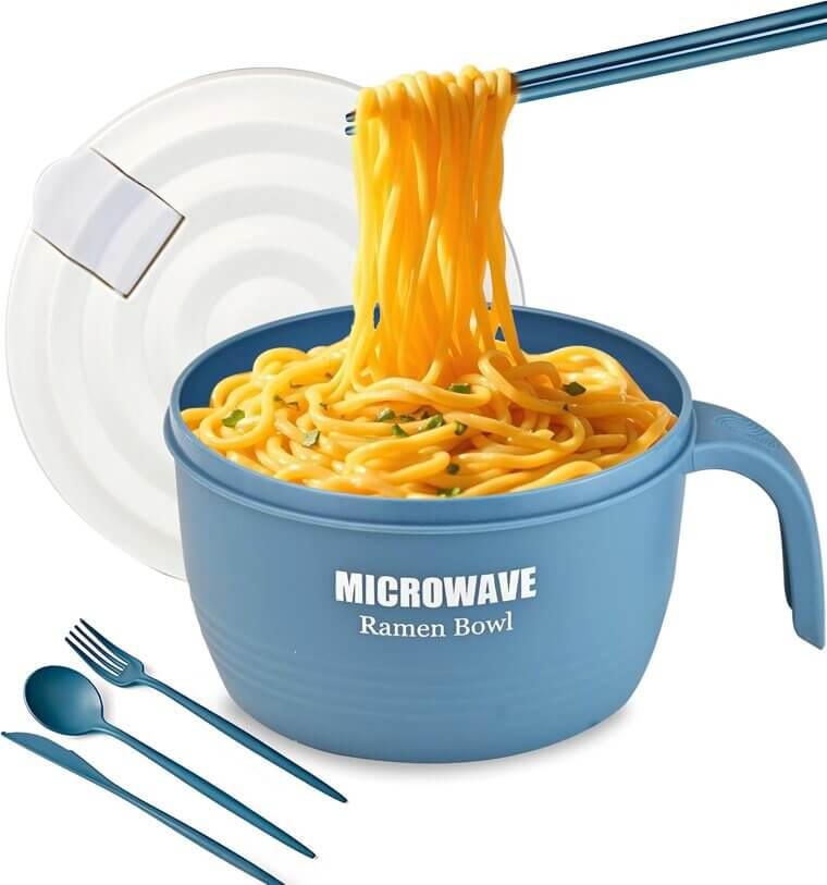 Microwavable Ramen Bowl - Quick Meals Made Easy 