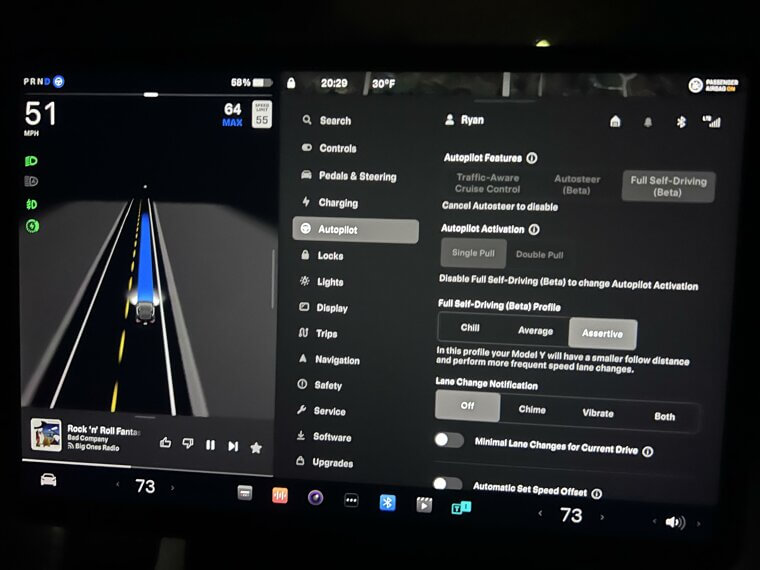 Autopilot Speed Limit