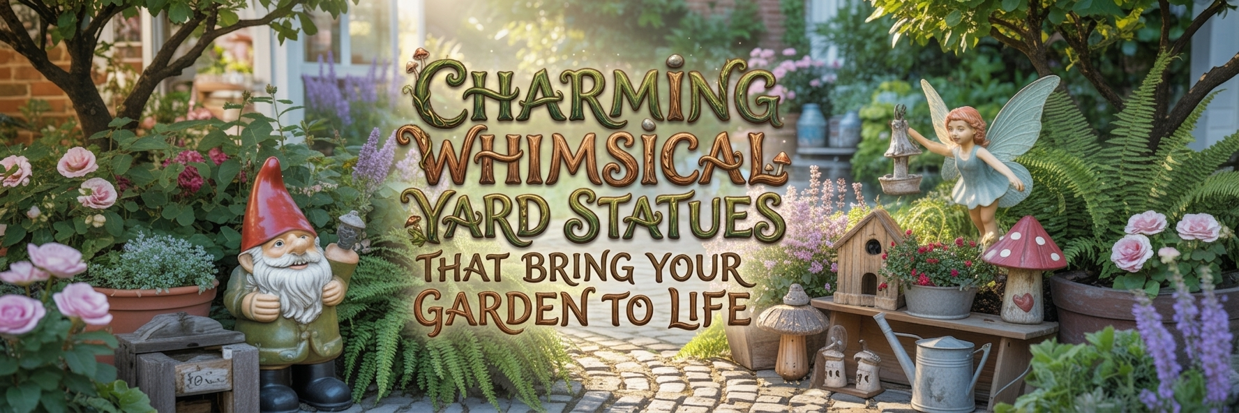 Whimsical Yard Statues Women Over 50 Are Loving